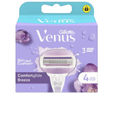 GILLETTE-GILLETTE VENUS BREEZE carregador 4 refis.-DrShampoo - Perfumaria e Cosmética